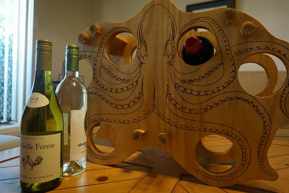 Wine rack: 2